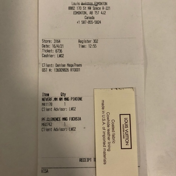 LV ORIGINAL PRICE TO SELL Clémence wallet. Fuchsia Color. - Picture 8 of 10